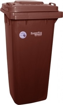 1186 lixeira plastica c pedal e c rodizio 240 lt marron copiar